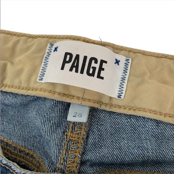 Paige Cropped Jeans Size 28 6 - Picture 5 of 6